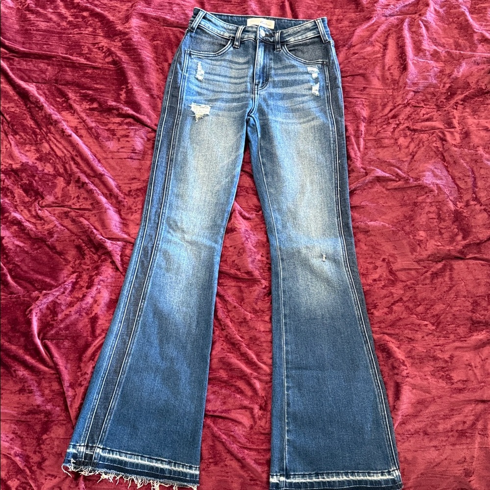 KanCan Slim Fitted Flares